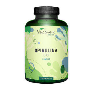 Organic Spirulina 270 Tablets