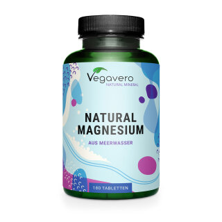 Natural Magnesium 180 Tablets